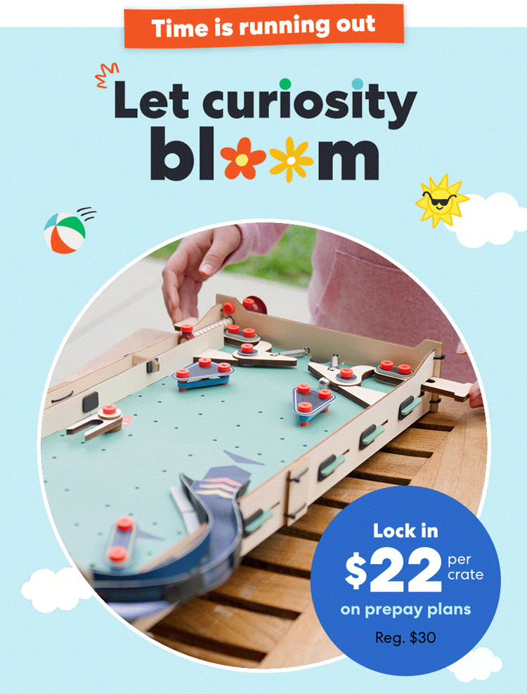 Let curiosity bloom!