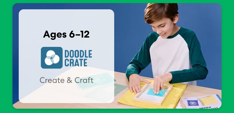 Teen creating an advanced KiwiCo project. Ideal for ages 6 to 12 to spark creativity and innovation.
