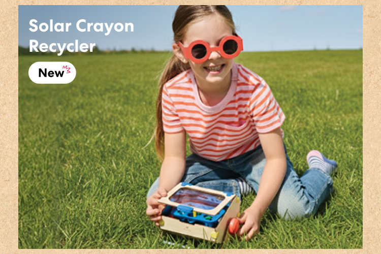 Solar Crayon Recycler