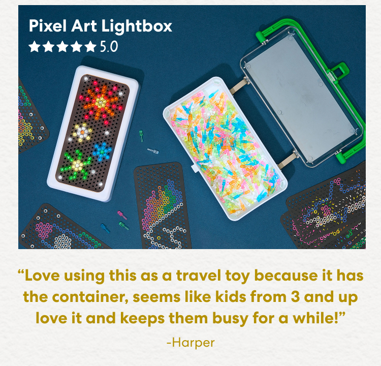 Pixel Art Lightbox
