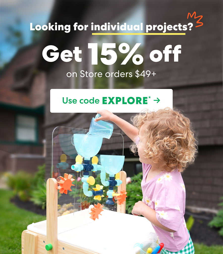 Looking for individual projects? Get 15% off on Store orders $49+. Use code EXPLORE.