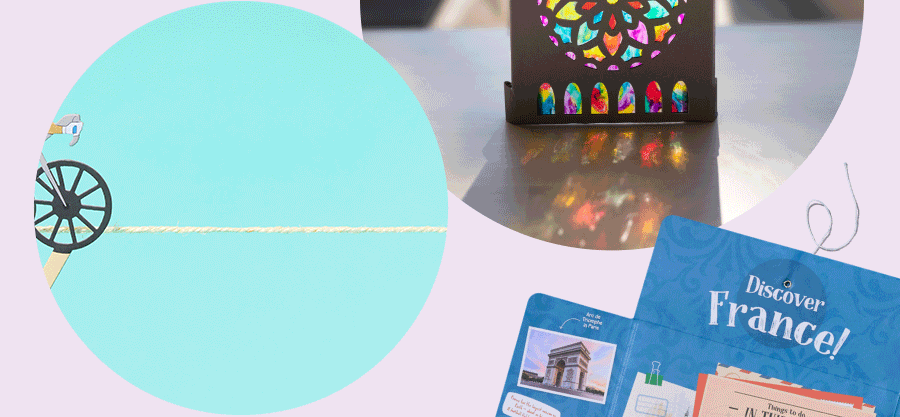 Every month, get 2 STEAM projects and an exclusive collectible pin. Immerse yourself in vibrant cultures as you travel to new countries.