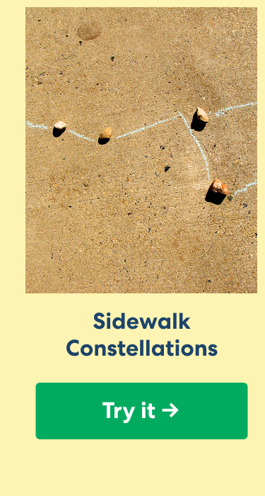 Sidewalk Constellations. Try it ->