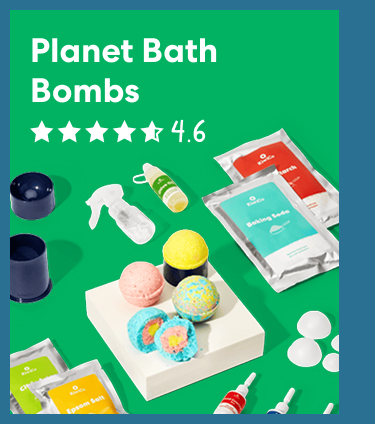 Planet Bath Bombs: Learn about chemistry and design out-of-this-world bath bombs! 