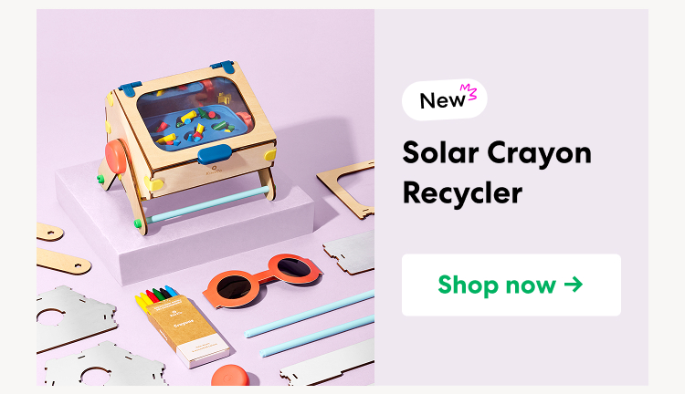 Solar Crayon Recycler: Create new crayons in cool shapes with a reusable mold.