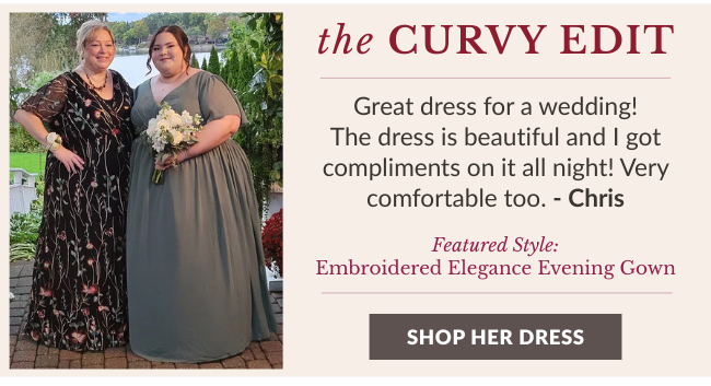 Curvy Edit - Embroidered