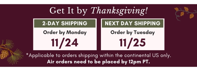 Nov Shipping Banner