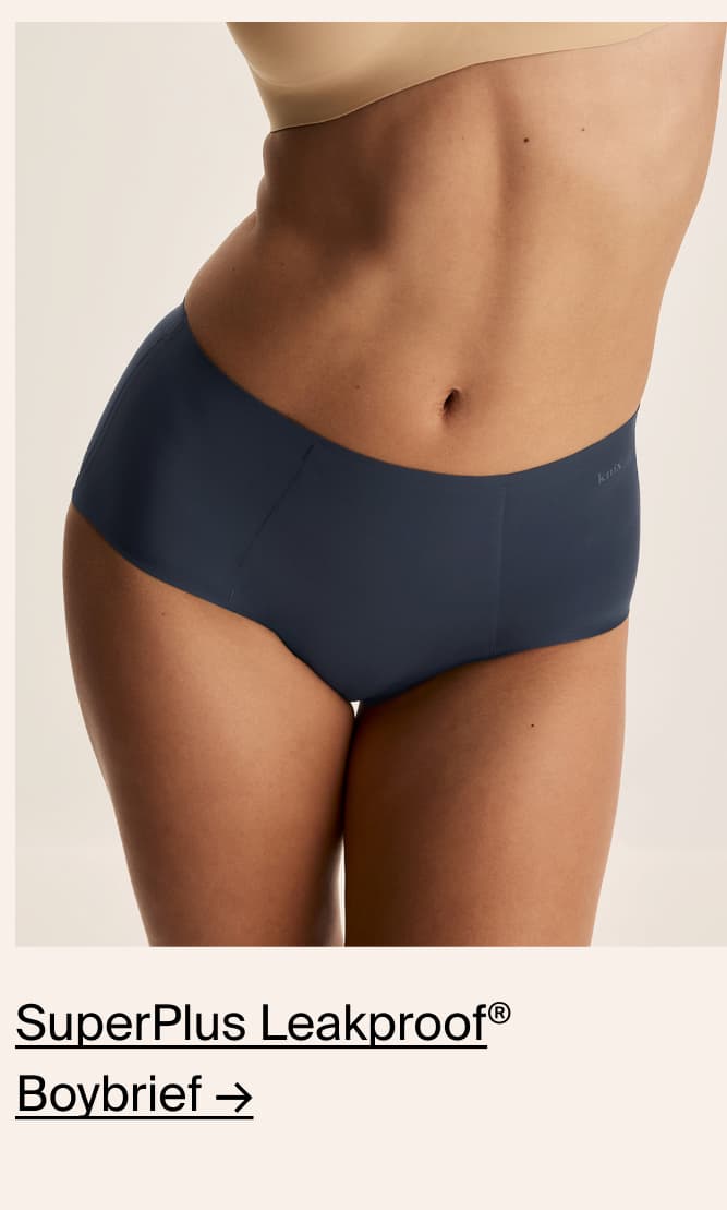 SuperPlus Leakproof® Boyshort →