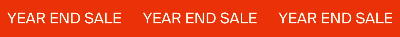 YEAR END SALE
