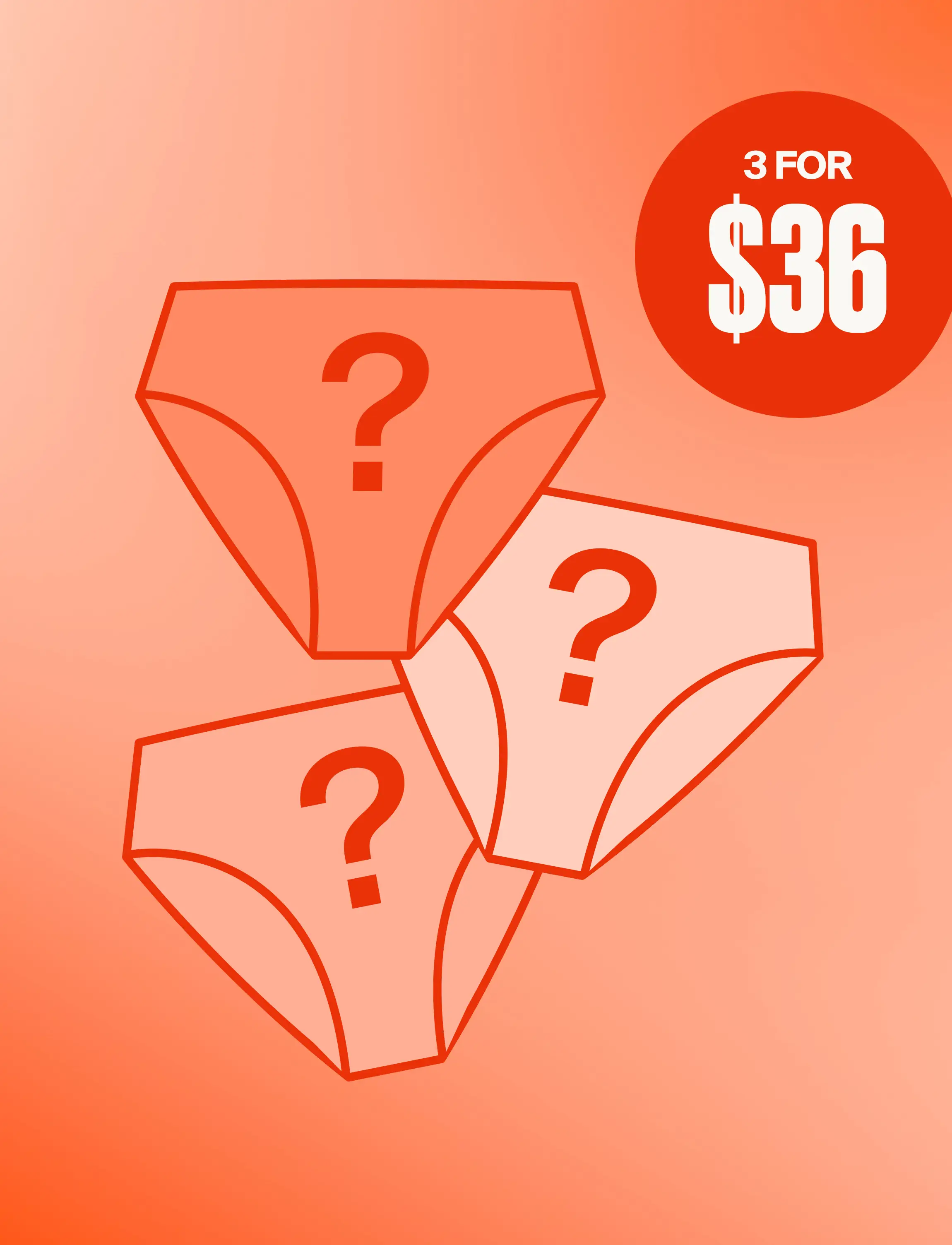 Image of Leakproof Cotton Mystery 3-Pack