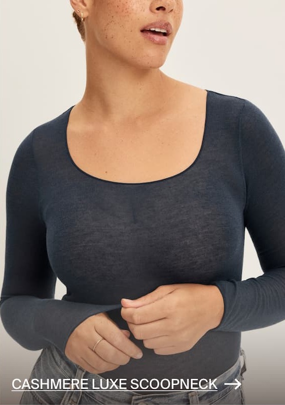 Cashmere Luxe Scoopneck