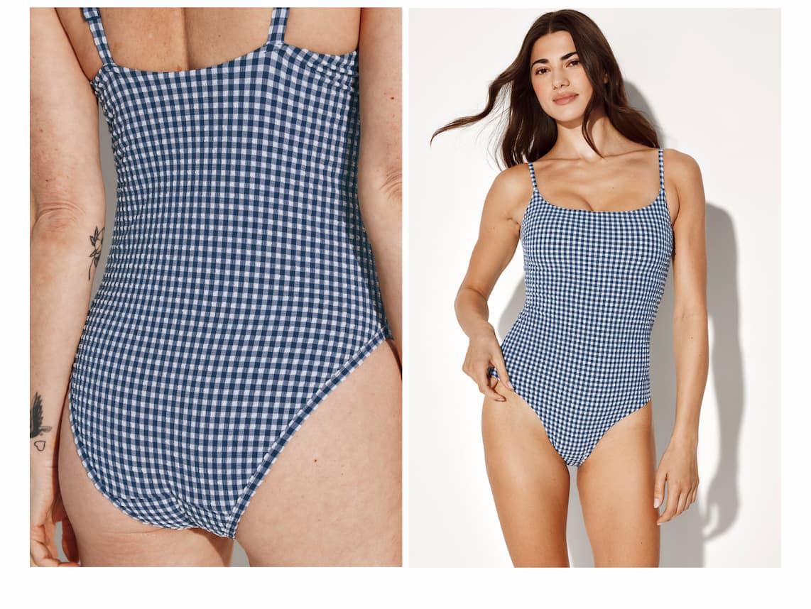 Image: Seersucker one piece