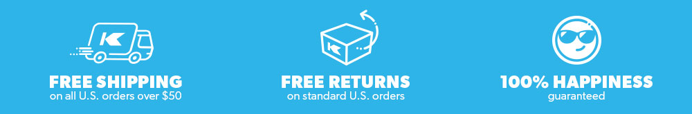 Free Shipping U.S. Orders $50+