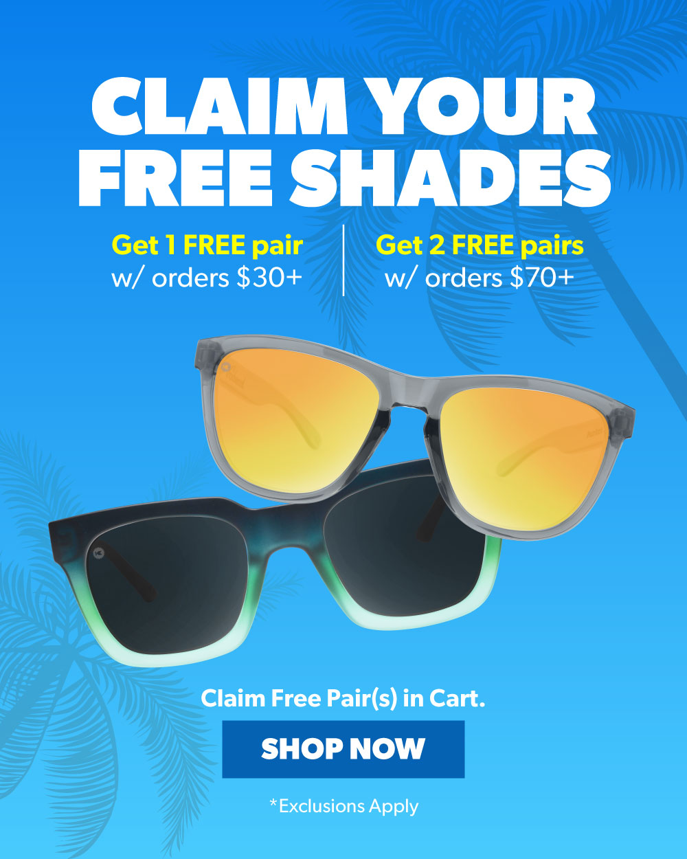 Free Polarized Shades