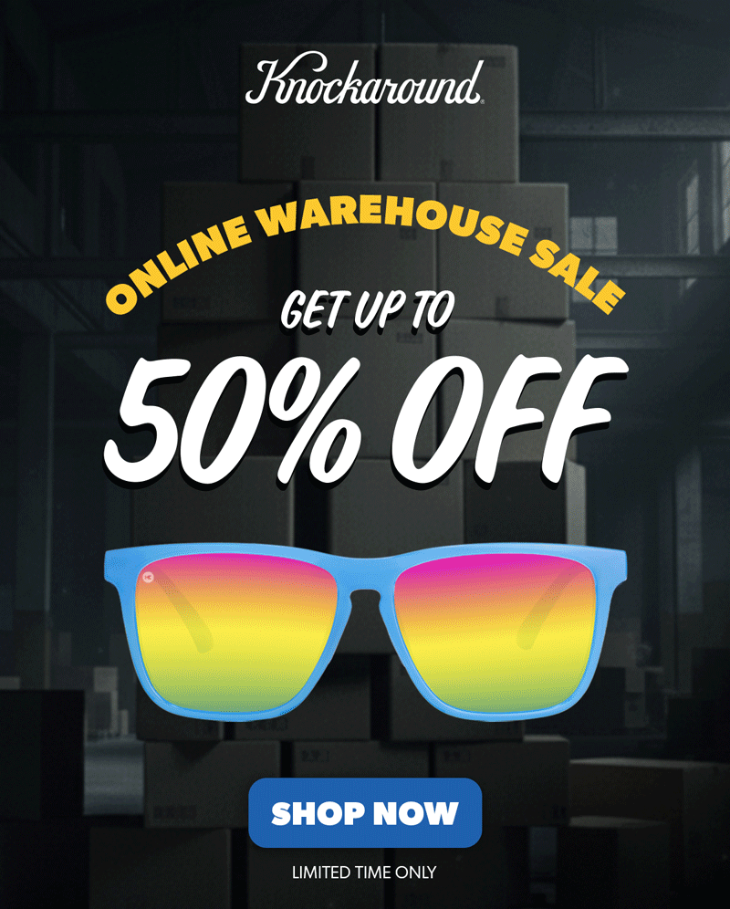 Knockaround Warehouse Sale