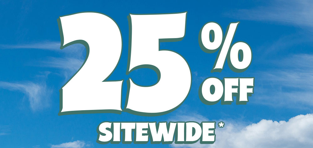 25% OFF Sitewide Sale