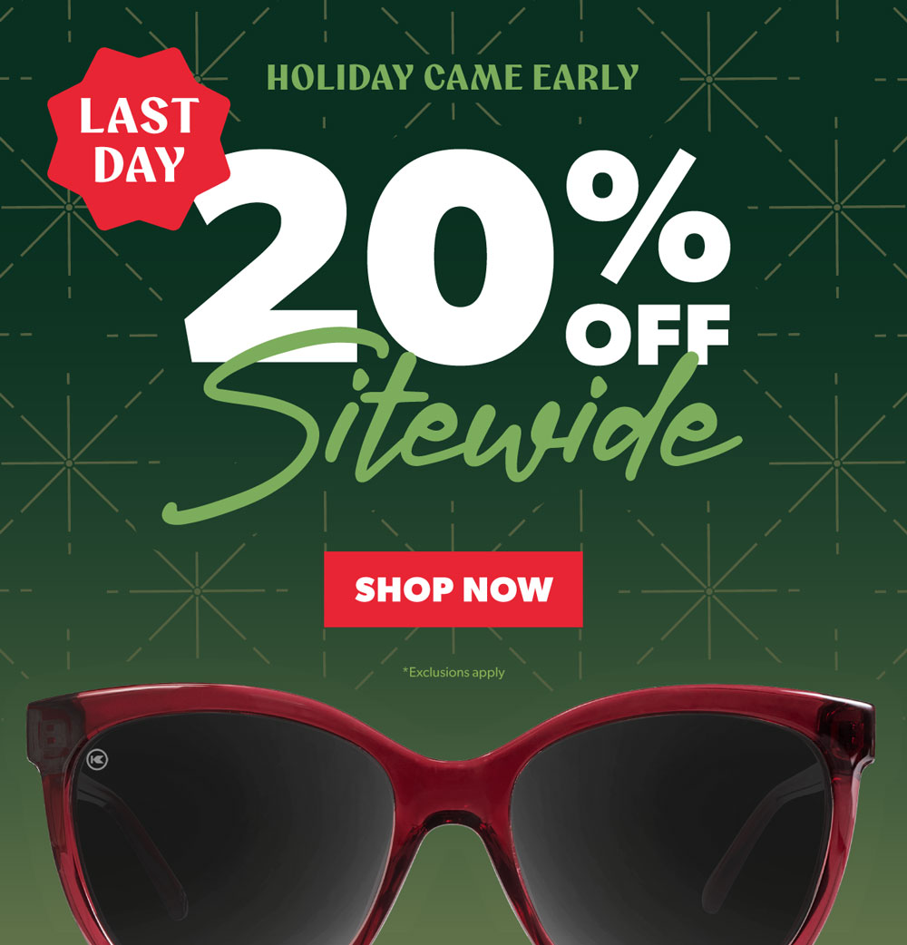 Knockaround 20% OFF Sitewide