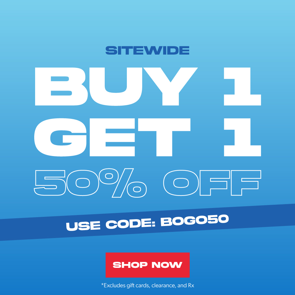 BOGO 50% OFF