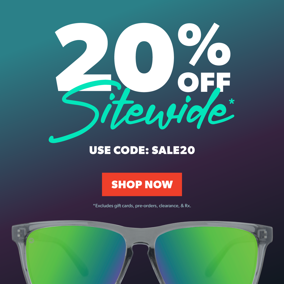 20% OFF Sitewide