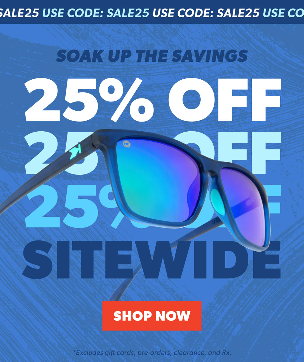 25% OFF Sitewide