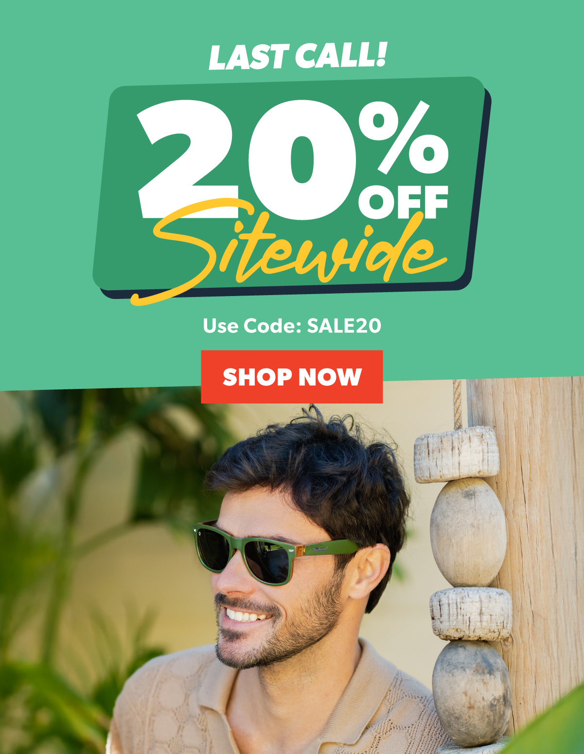 Summer Looks Good On You! 20% Off Sitewide. Use code SALE20