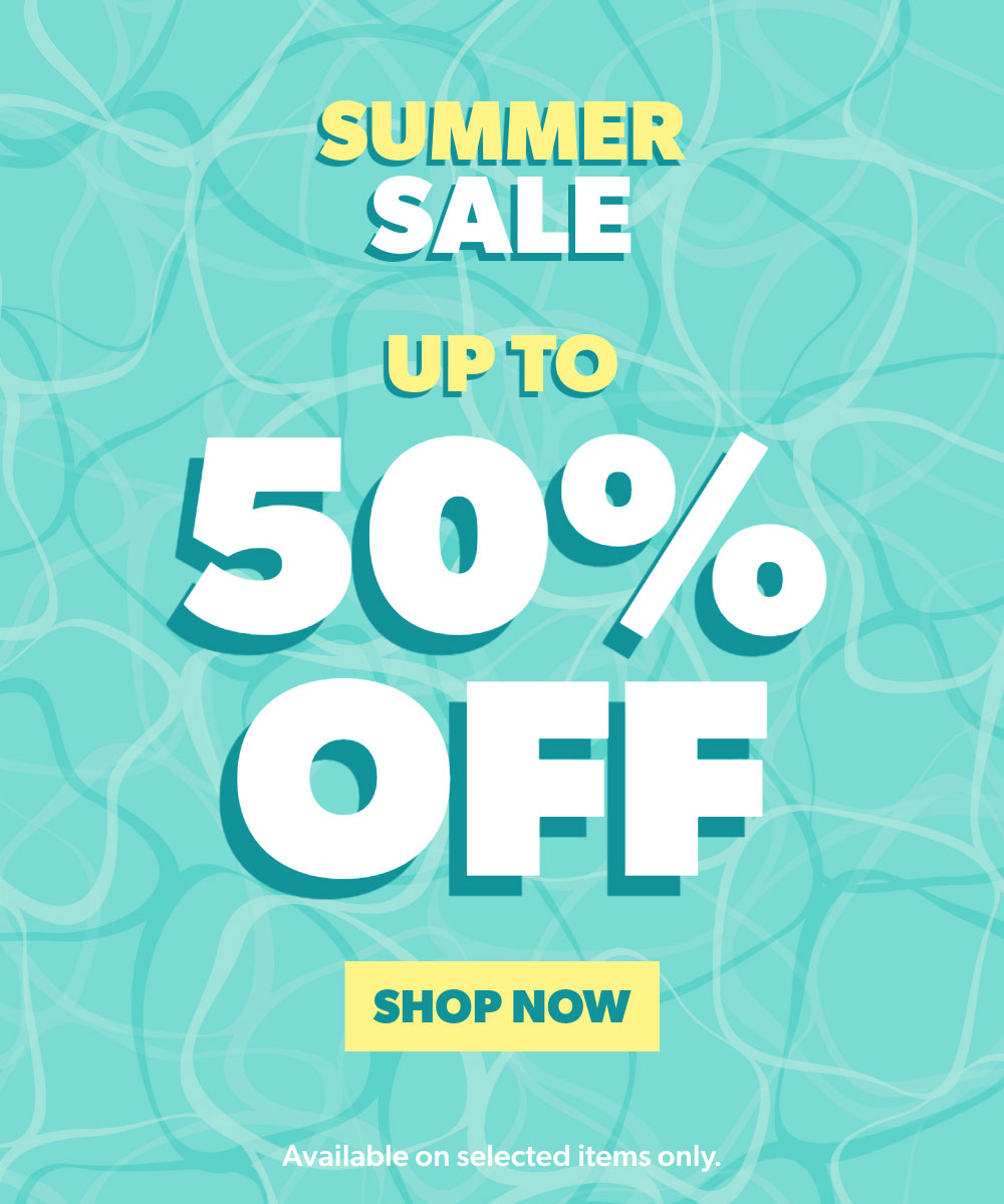Summer Sale - Up to 50% OFF