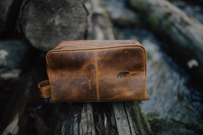 Image of Buffalo Leather Dopp - LG