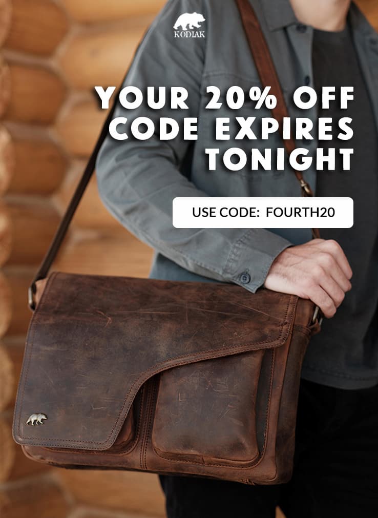 20% OFF sitewide ends tonight