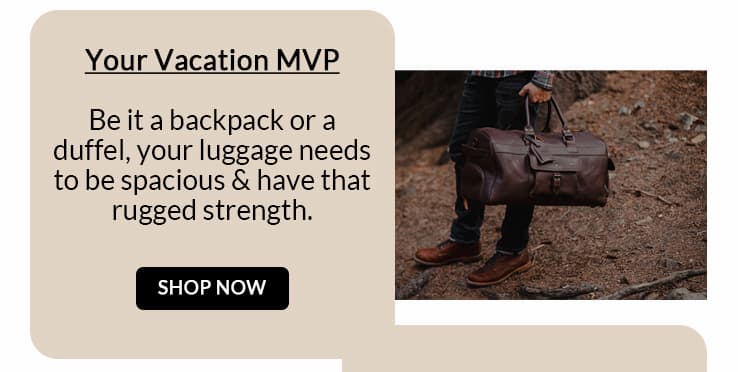 A spacious bag for the trip