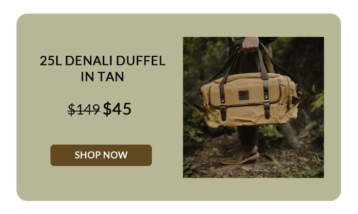 Lightweight & durable canvas bag