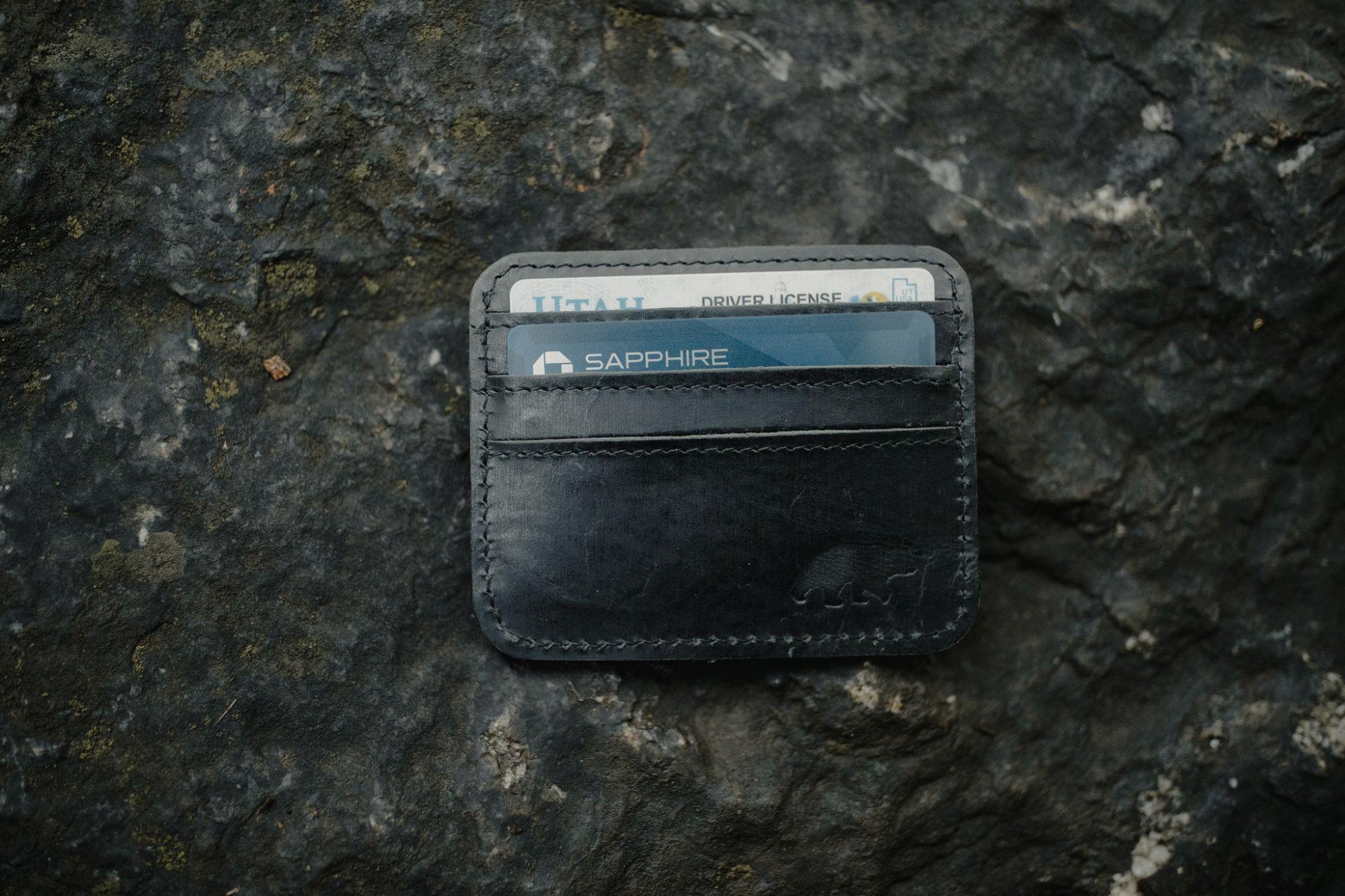 Kenai Minimalist Wallet in Black
