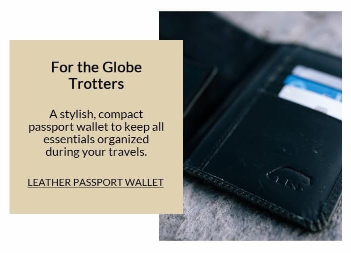 Leather Passport Wallet