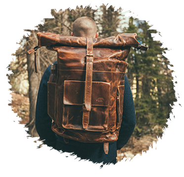 Kobuk Leather Backpack