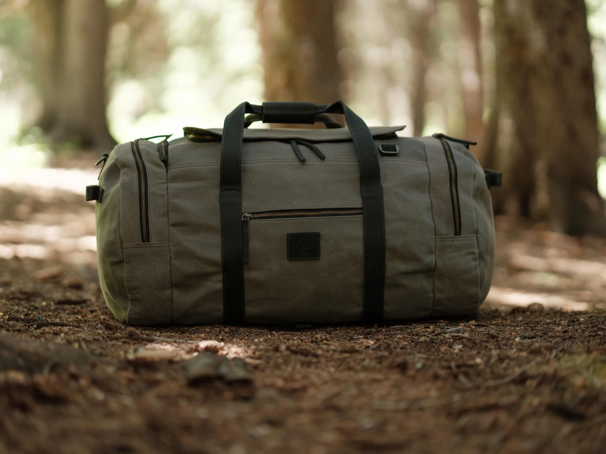 Image of 85L Nomad Canvas Duffel