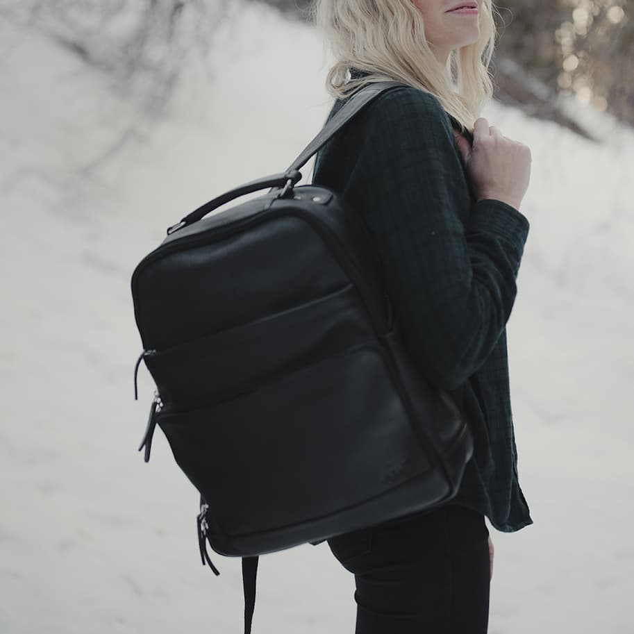 Katmai Leather Backpack