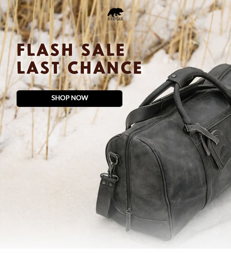 Now's the time to save on handcrafted leather