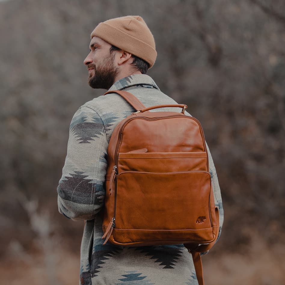 Katmai Leather Backpack