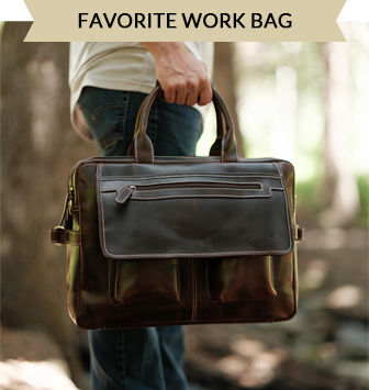 Buffalo Leather Pilot Bag