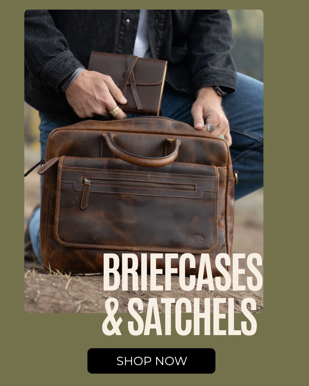 Shop Briefcases and satchels use code SPRING20 for 20 percent off