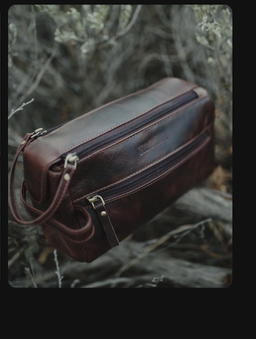 Leather Toiletry 20% off with code SPRING20