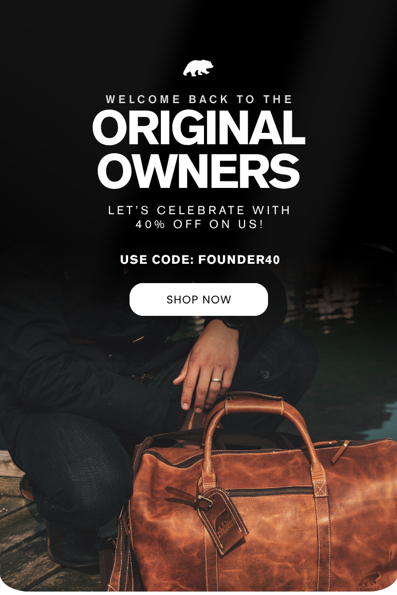 Celebrate the original owners returning to Kodiak with 40% off using code FOUNDER40