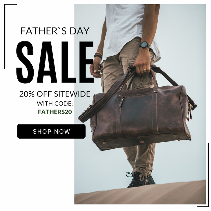 Fathers day sale 20% off sitewide