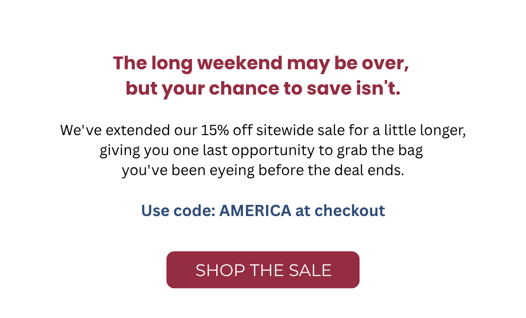 15% off sitewide with code AMERICA