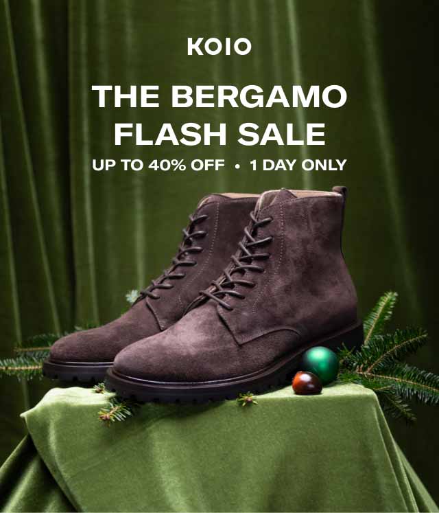 KOIO The Bergamo. Flash Sale. Up to 40% Off • 1 Day Only