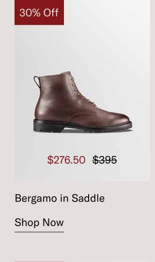 Bergamo in Saddle. Shop Now