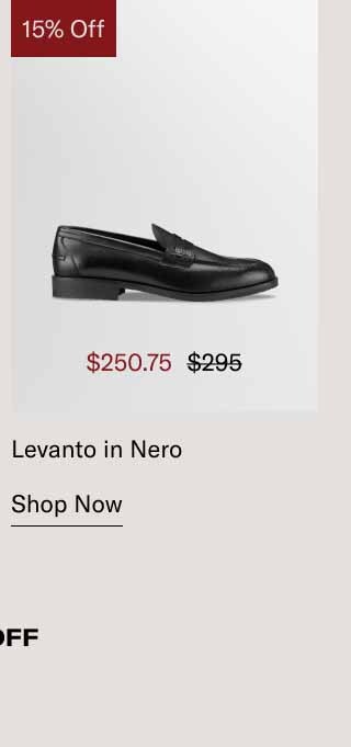 Levanto in Nero. Shop Now