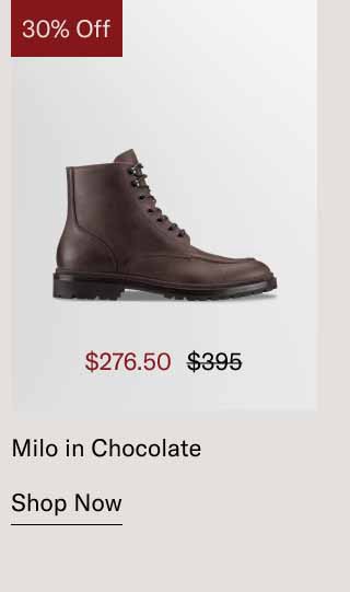 Milo in Chocolate. Shop Now