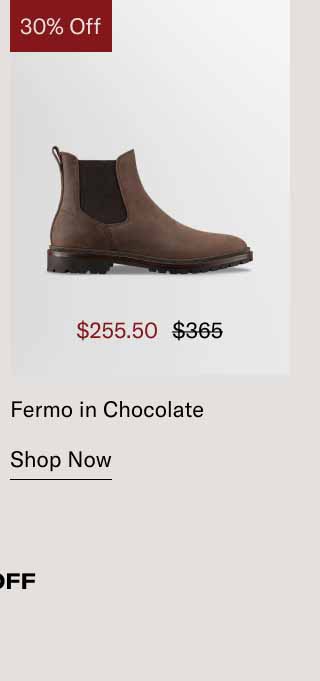 Fermo in Chocolate. Shop Now