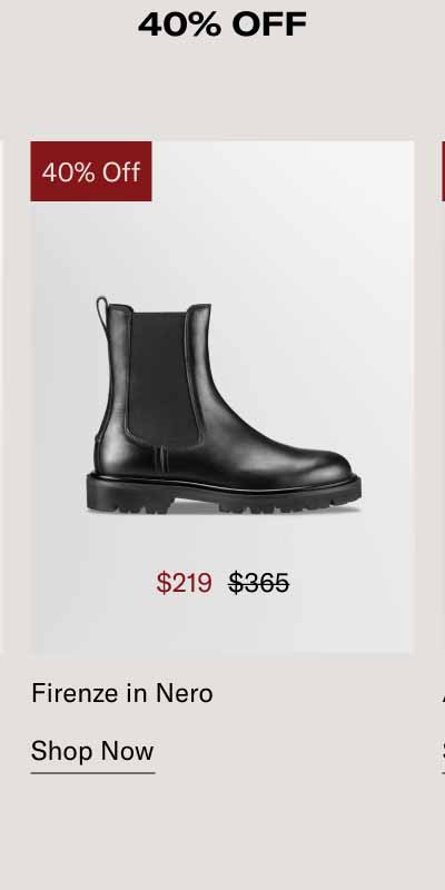 Firenze in Nero. Shop Now