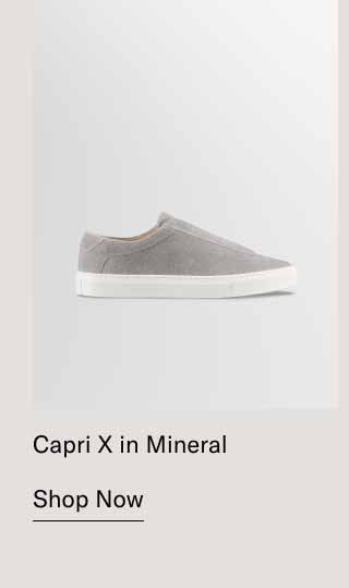 Capri X in Mineral. Shop Now